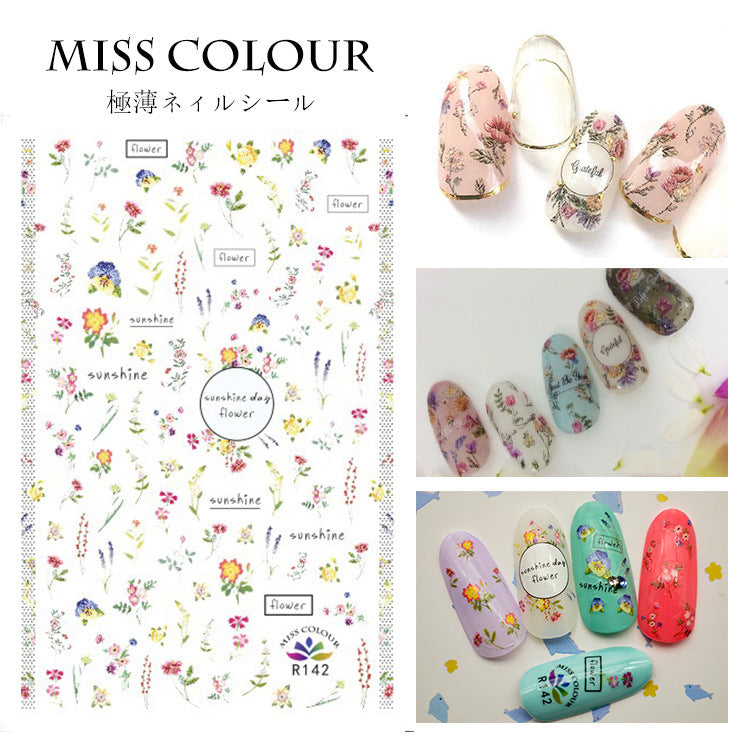 Miss Colour Nail Stickers MSS029