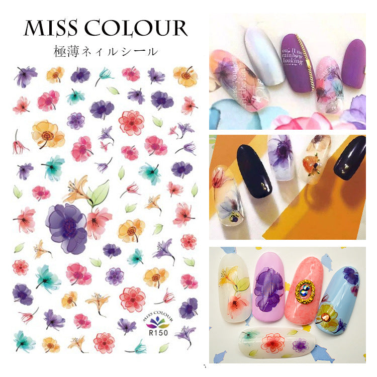 Miss Colour Nail Stickers MSS037