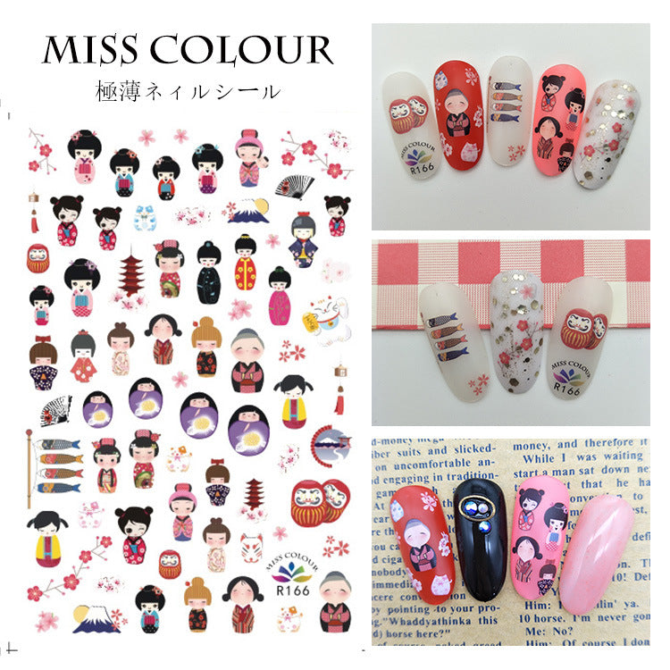 Miss Colour Nail Stickers MSS025