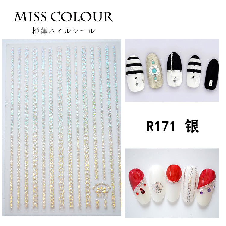 Miss Colour Nail Stickers MSS032