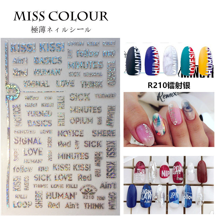 Miss Colour Nail Stickers MSS017