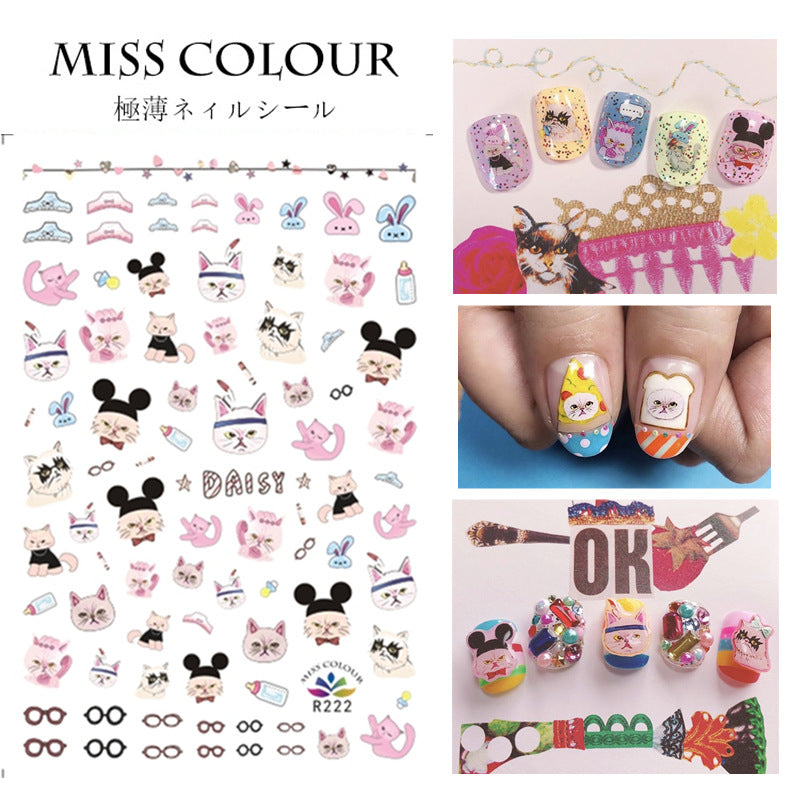 Miss Colour Nail Stickers MSS018