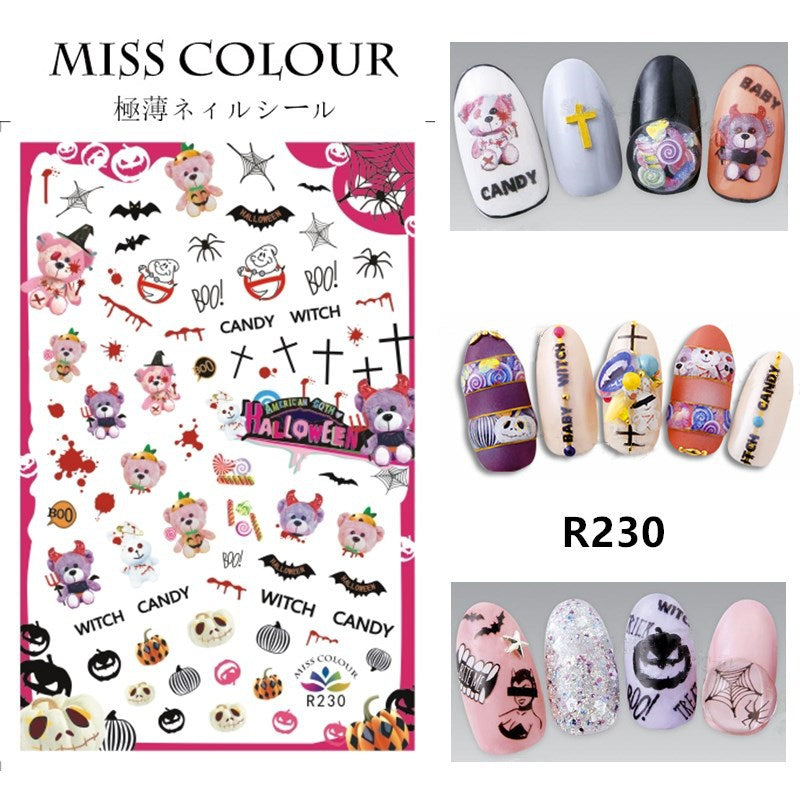 Miss Colour Nail Stickers MSS022