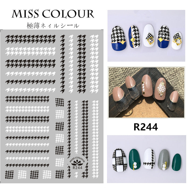 Miss Colour Nail Stickers MSS023