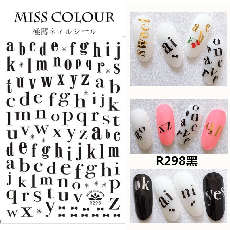 Miss Colour Nail Stickers MSS015