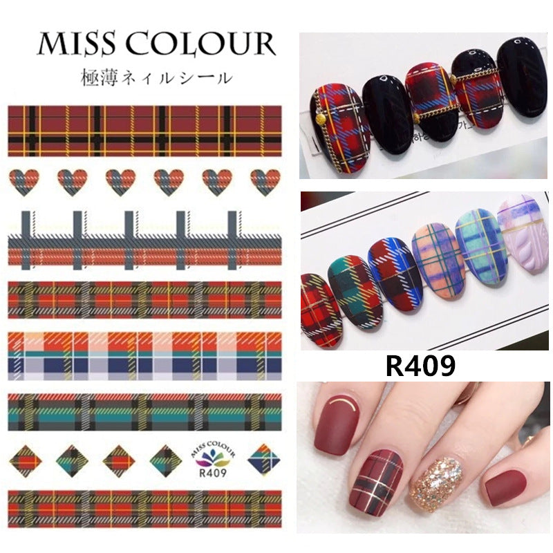 Miss Colour Nail Stickers MSS003