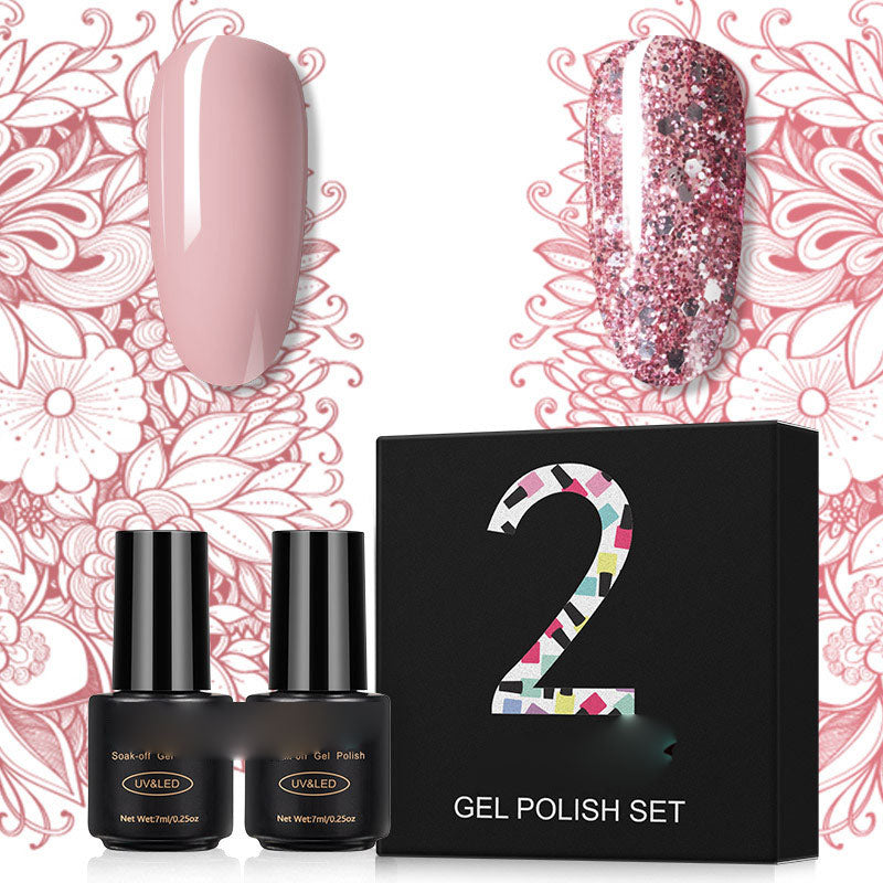 NGRO012 Nail Polish Set 2PCS Base Glue