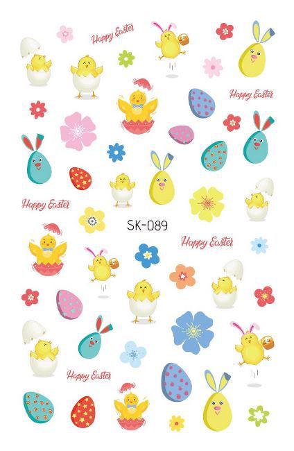 Easter Nail Stickers NSE013