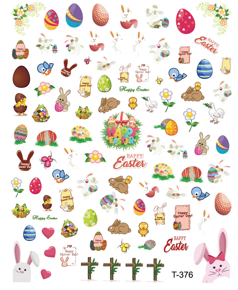 Easter Nail Stickers NSE014