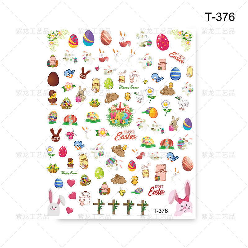 Easter Nail Stickers NSE025