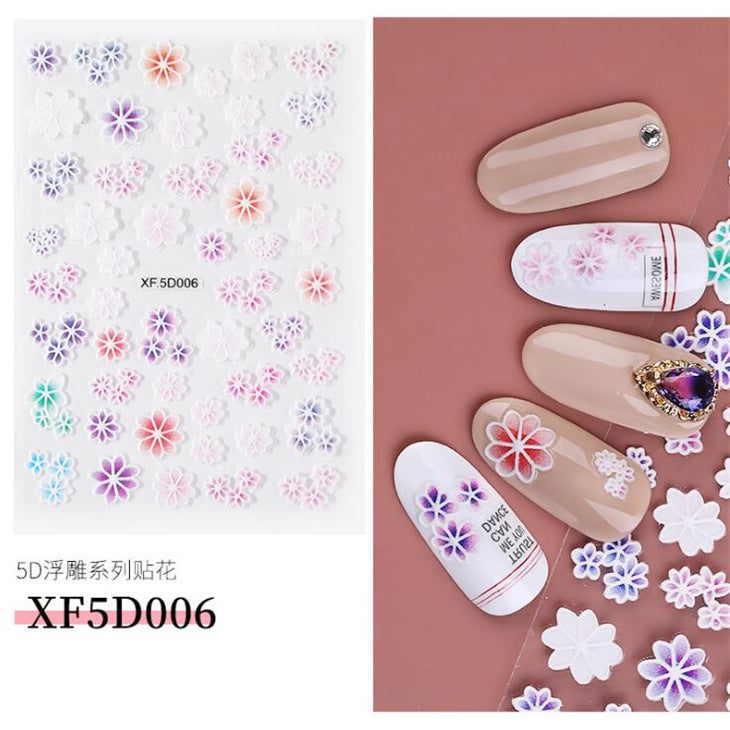 5D Nail Stickers  NSF001