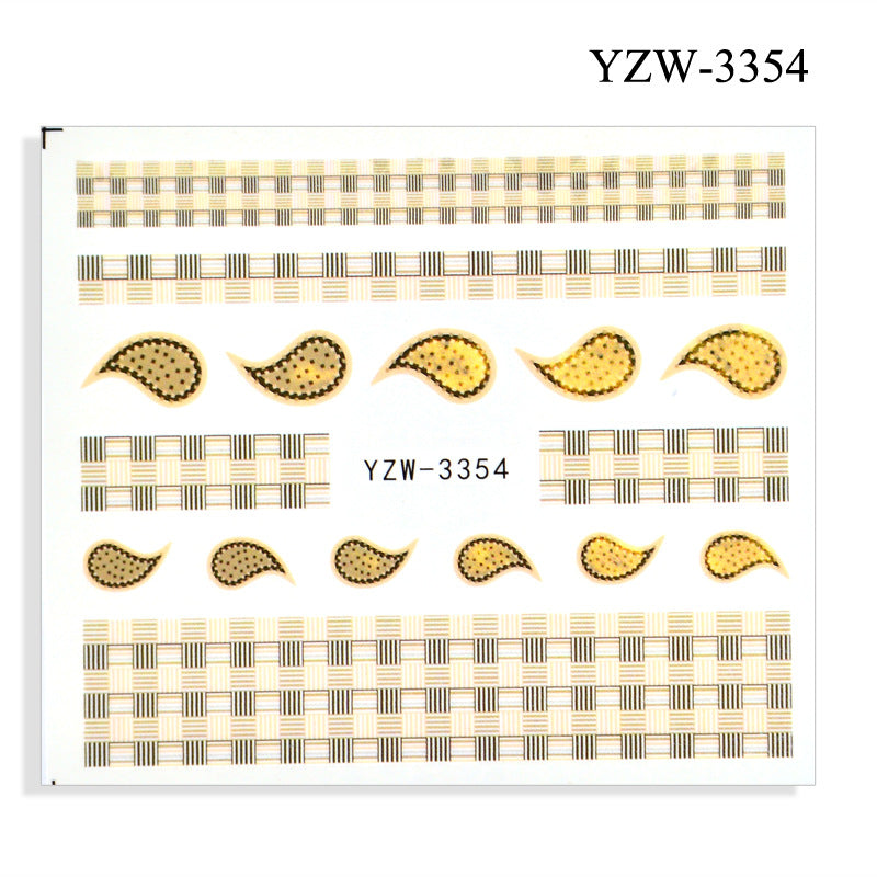 Nail Stickers YZW 020