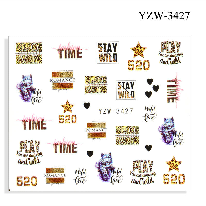 Nail Stickers YZW 019