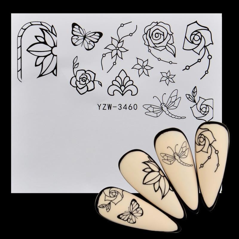 Nail Stickers YZW 015