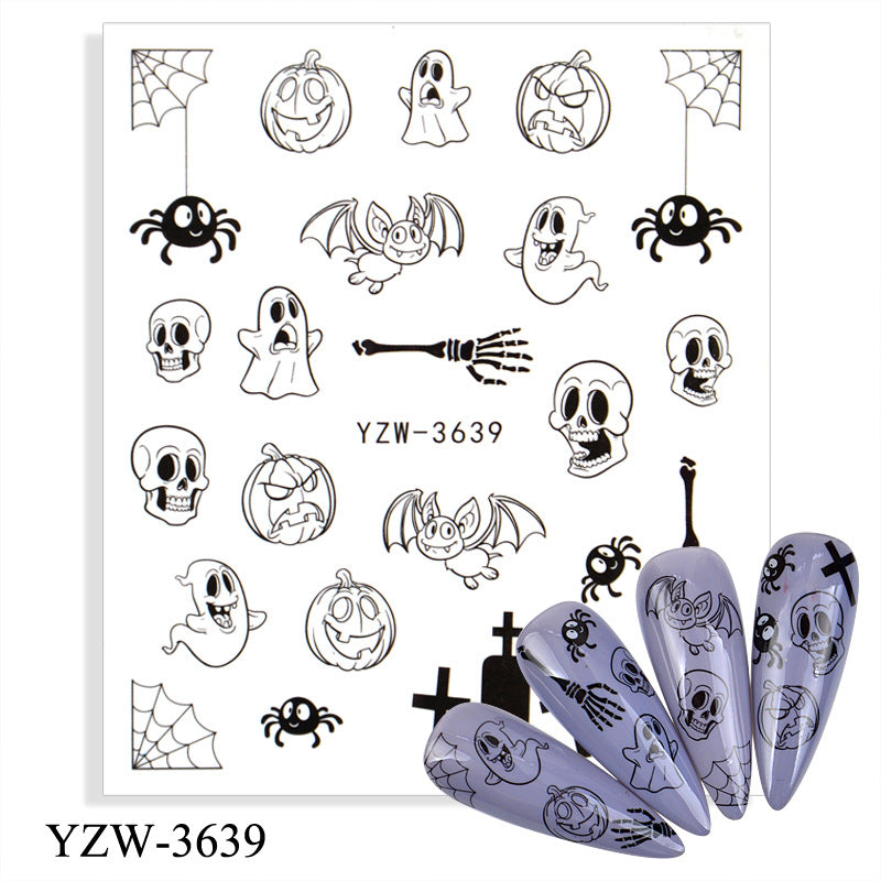 Halloween Nail Stickers YHLS014