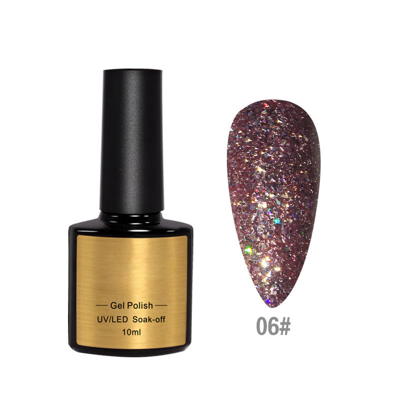 NGPF032 Japanese-style platinum glue, flash diamond laser sequins, glitter nail polish