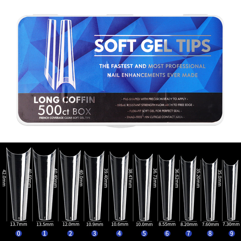 Soft Gel Nail Tips SGNT011