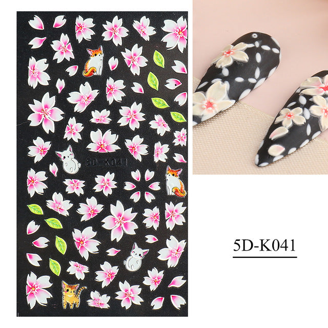 5D Nail Stickers  NSF011