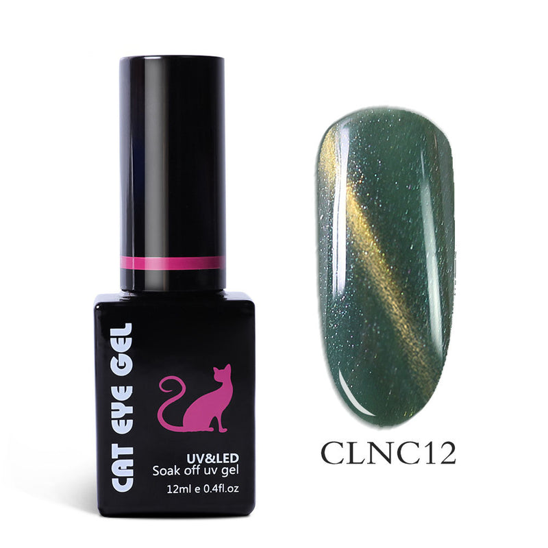 NGMB036 Magnetic Cat Eye Glue Glazed Platinum Vegetable Nail Polish Glue