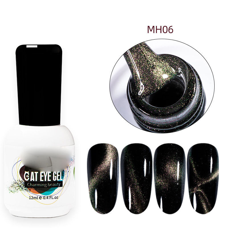 NGMB028 5D Magic Chameleon Cat Eye Nail Polish