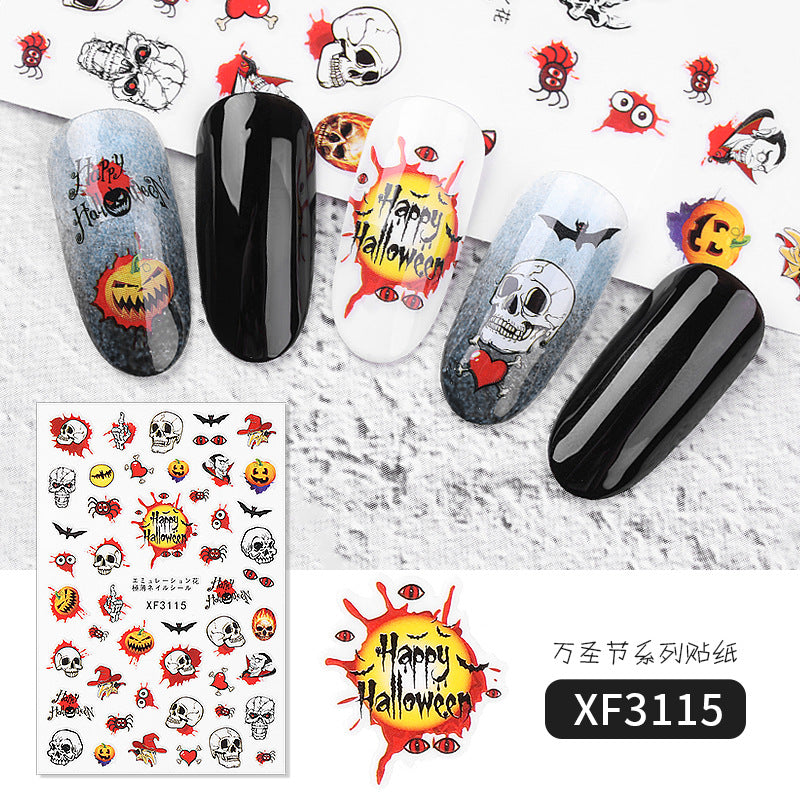 Halloween Nail Stickers YHLS020