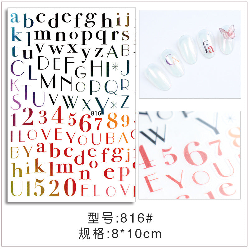 Nail Stickers JNS040