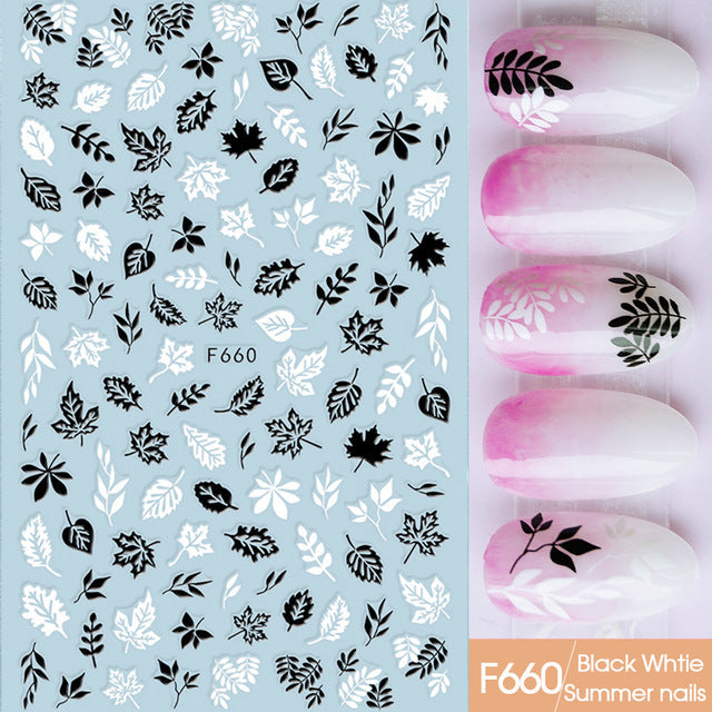 5D Nail Stickers  NSF018