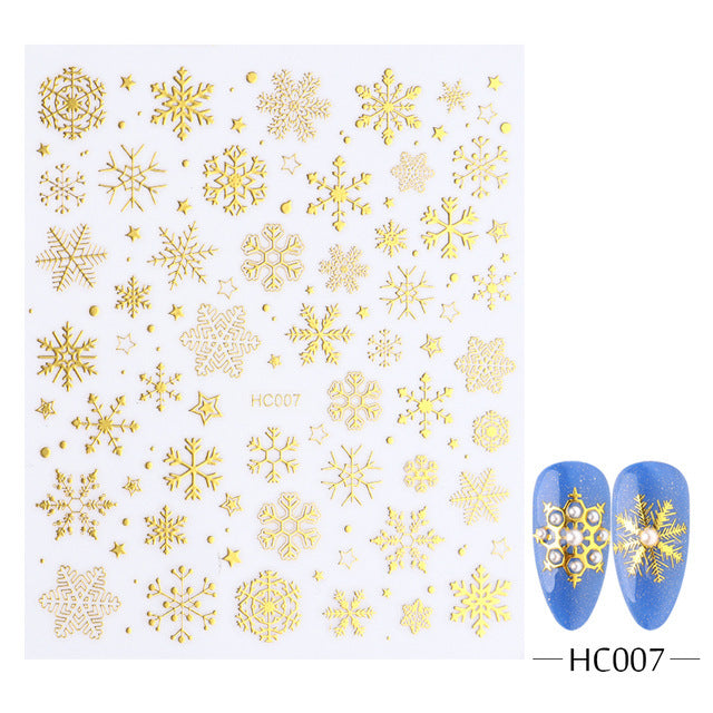 5D Nail Stickers  NSF016