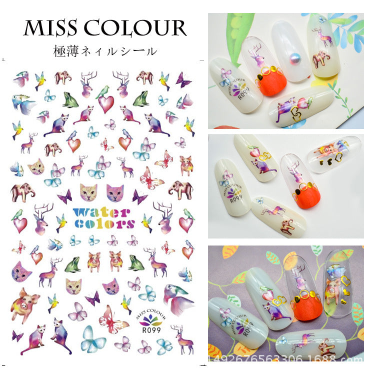 Miss Colour Nail Stickers MSS039