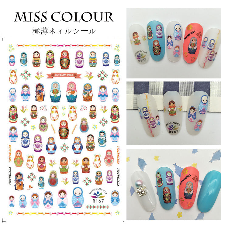 Miss Colour Nail Stickers MSS025