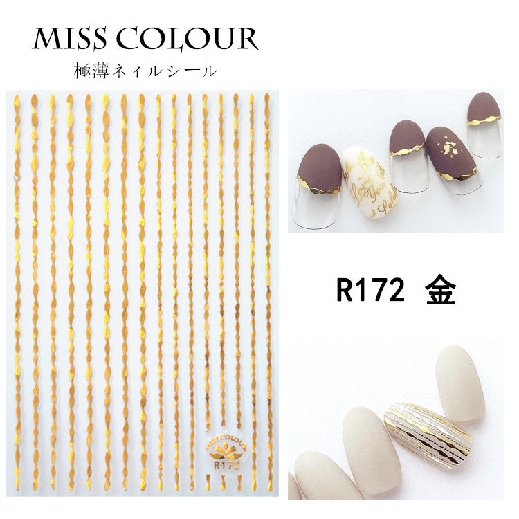 Miss Colour Nail Stickers MSS032