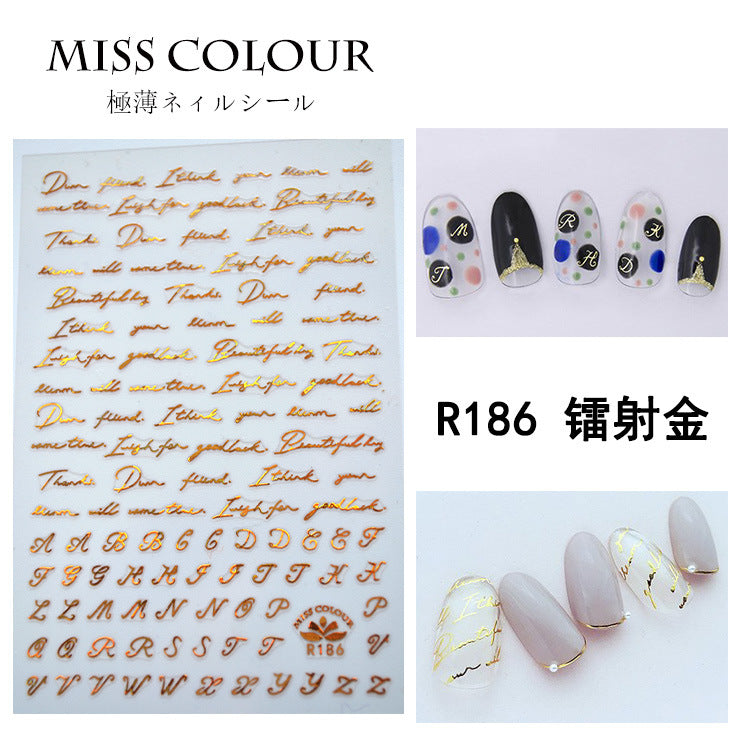 Miss Colour Nail Stickers MSS031