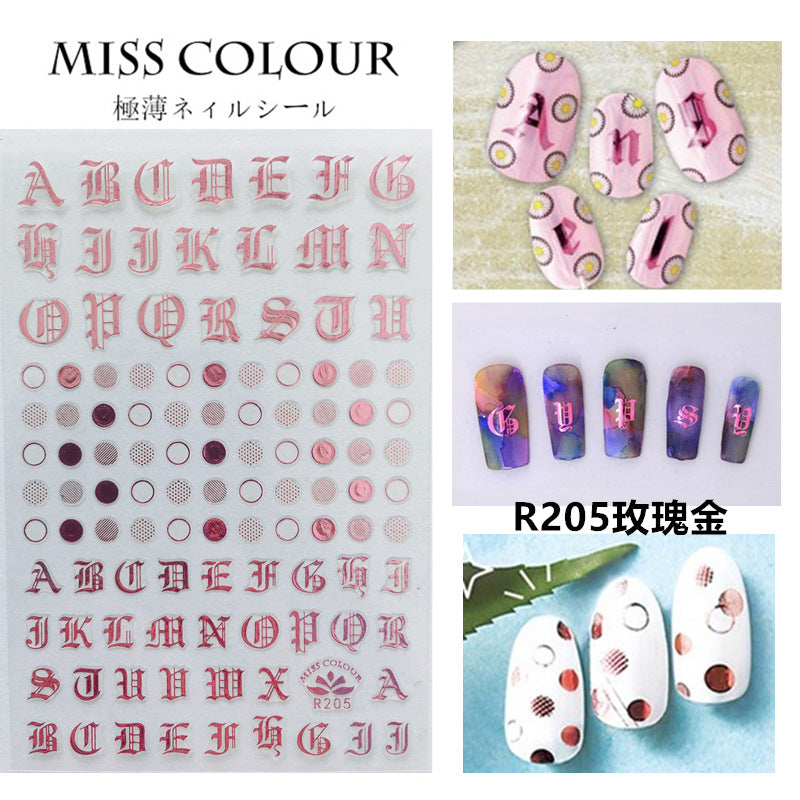 Miss Colour Nail Stickers MSS019