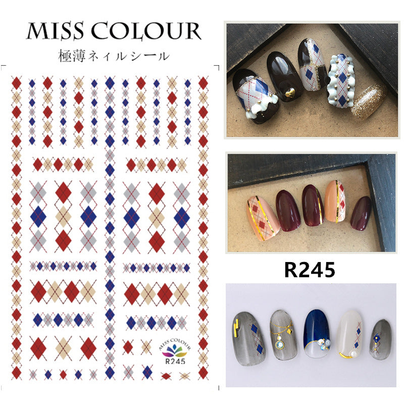 Miss Colour Nail Stickers MSS023