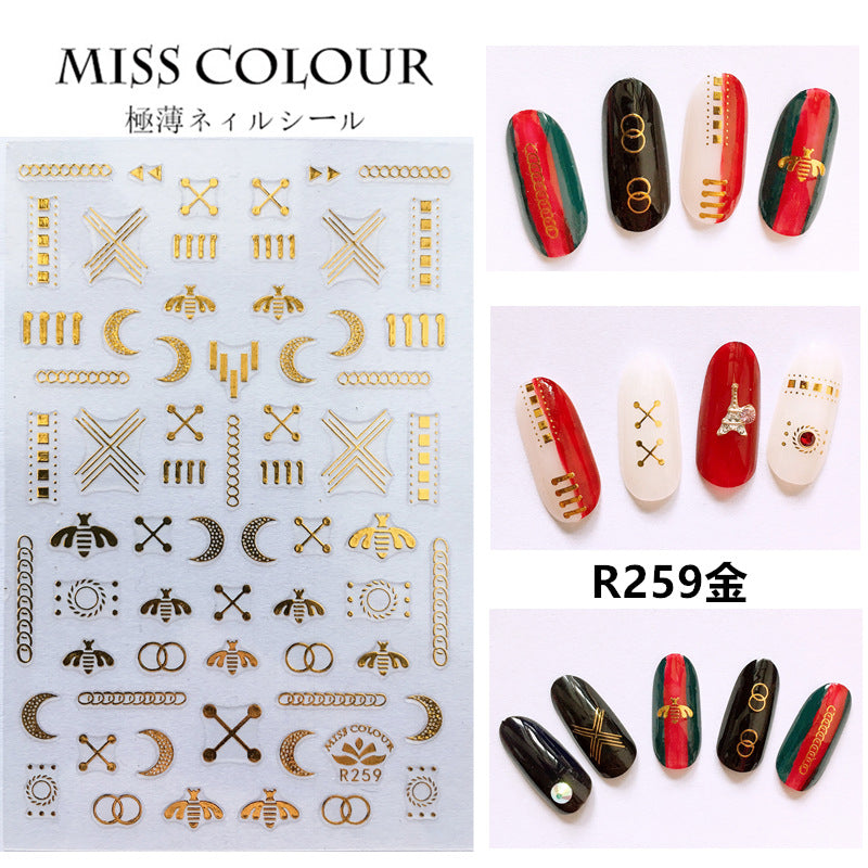 Miss Colour Nail Stickers MSS017