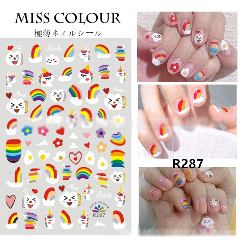 Miss Colour Nail Stickers MSS016