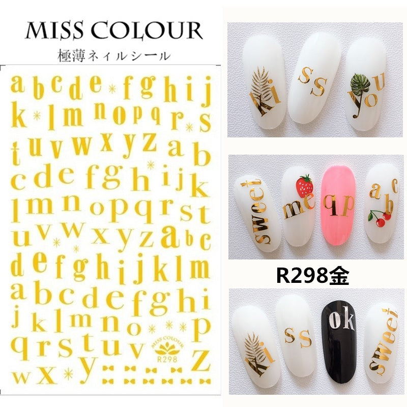 Miss Colour Nail Stickers MSS015