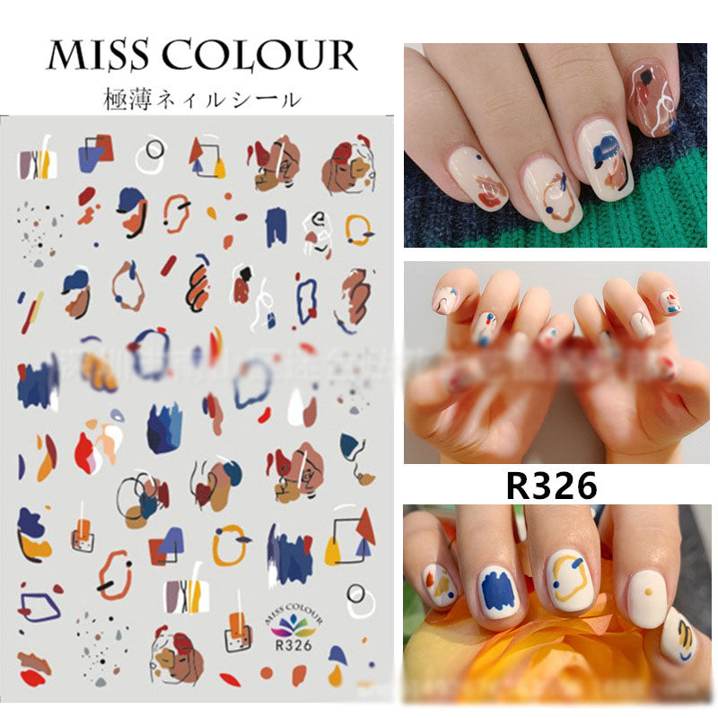 Miss Colour Nail Stickers MSS011