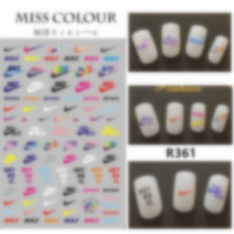 Miss Colour Nail Stickers MSS008