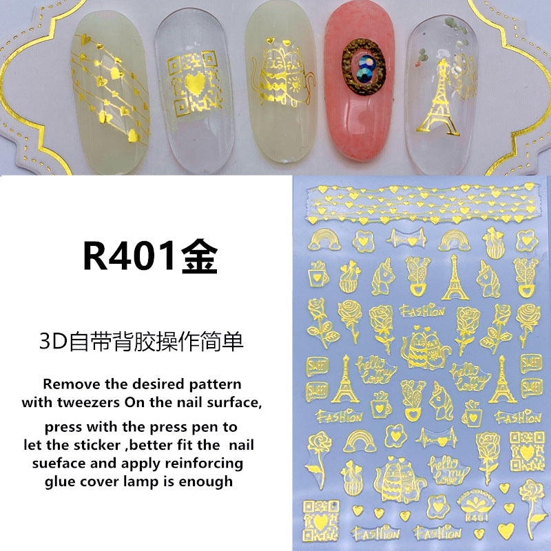 Miss Colour Nail Stickers MSS001