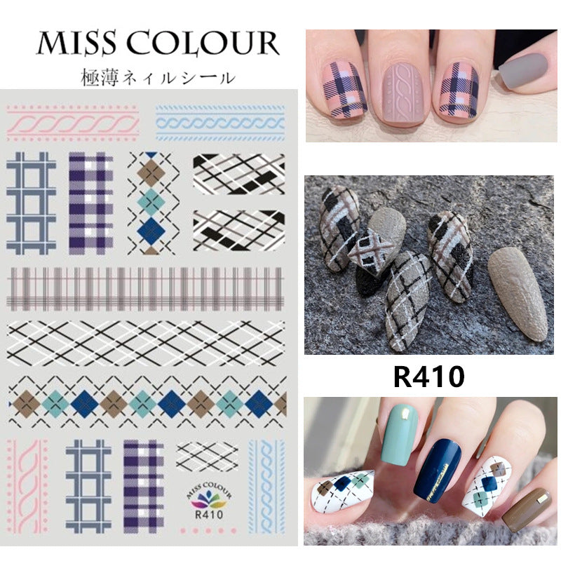 Miss Colour Nail Stickers MSS003