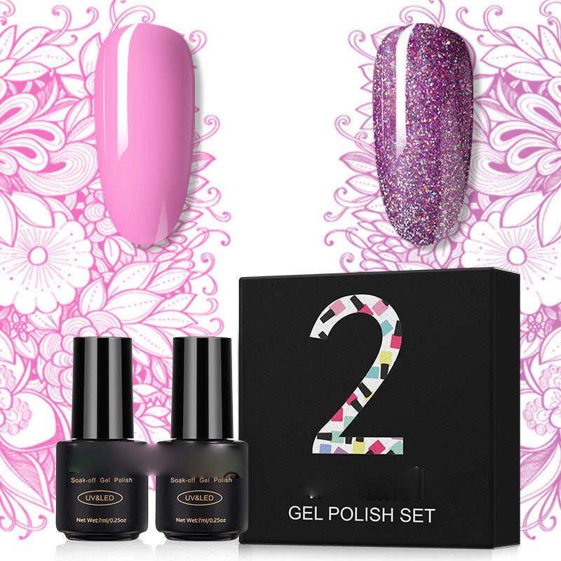 NGRO012 Nail Polish Set 2PCS Base Glue