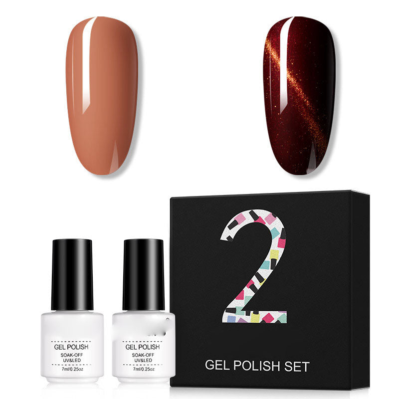 NGRO020 Multicolor Nail Polish Set 2PCS