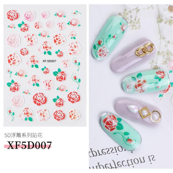 5D Nail Stickers  NSF001