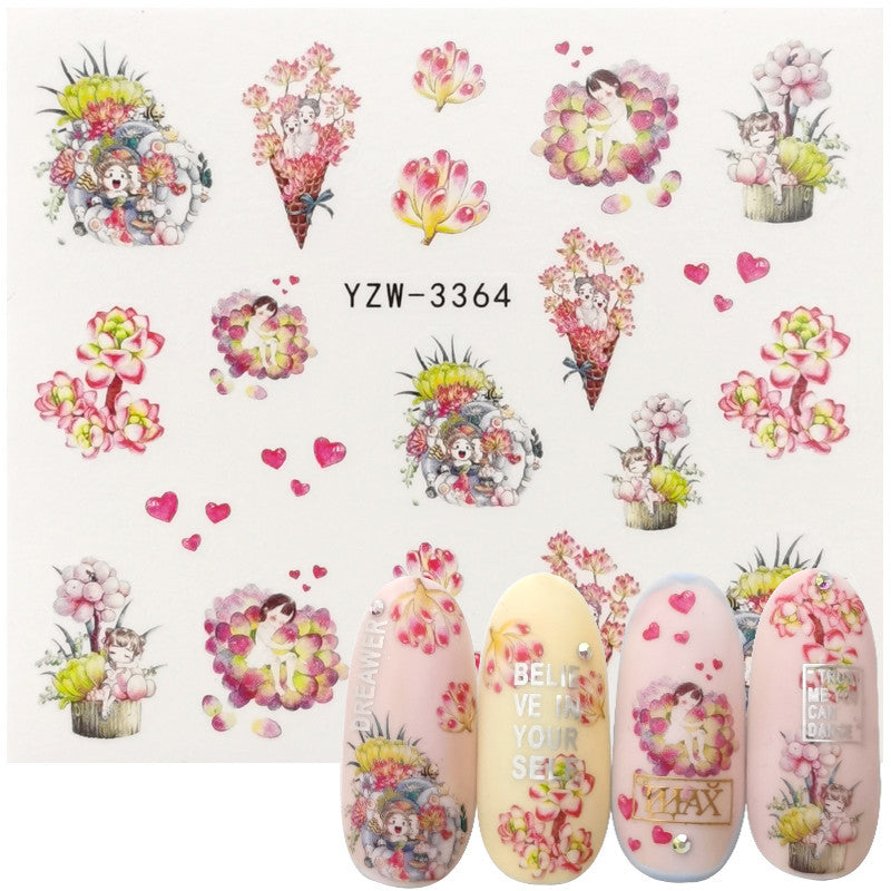 Nail Stickers YZW 012