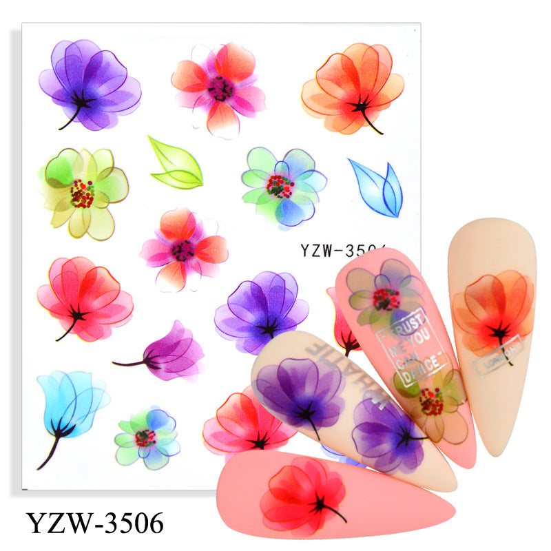 Nail Stickers YZW 018