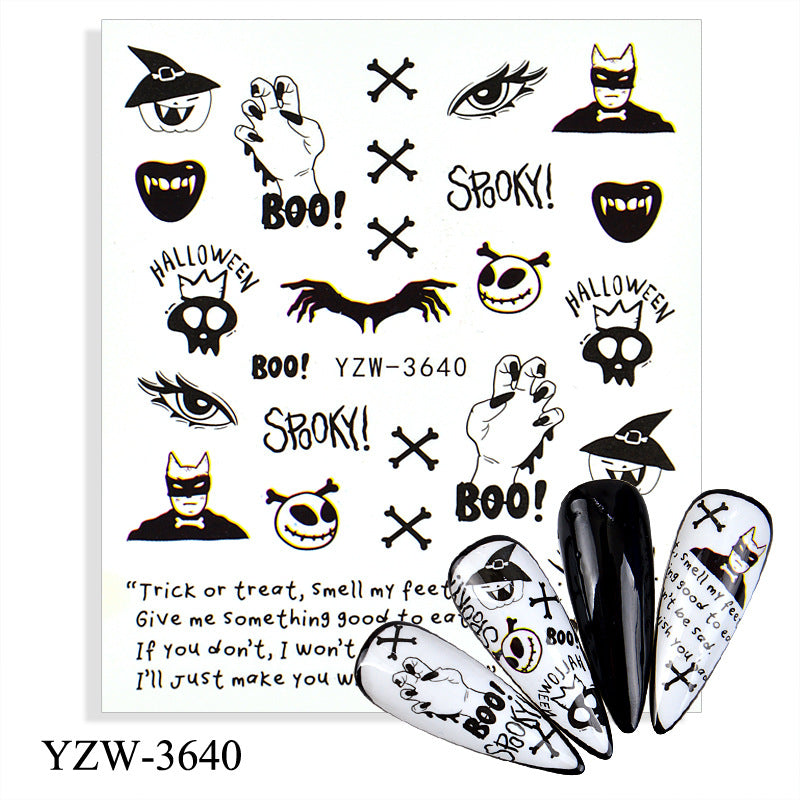 Halloween Nail Stickers YHLS014