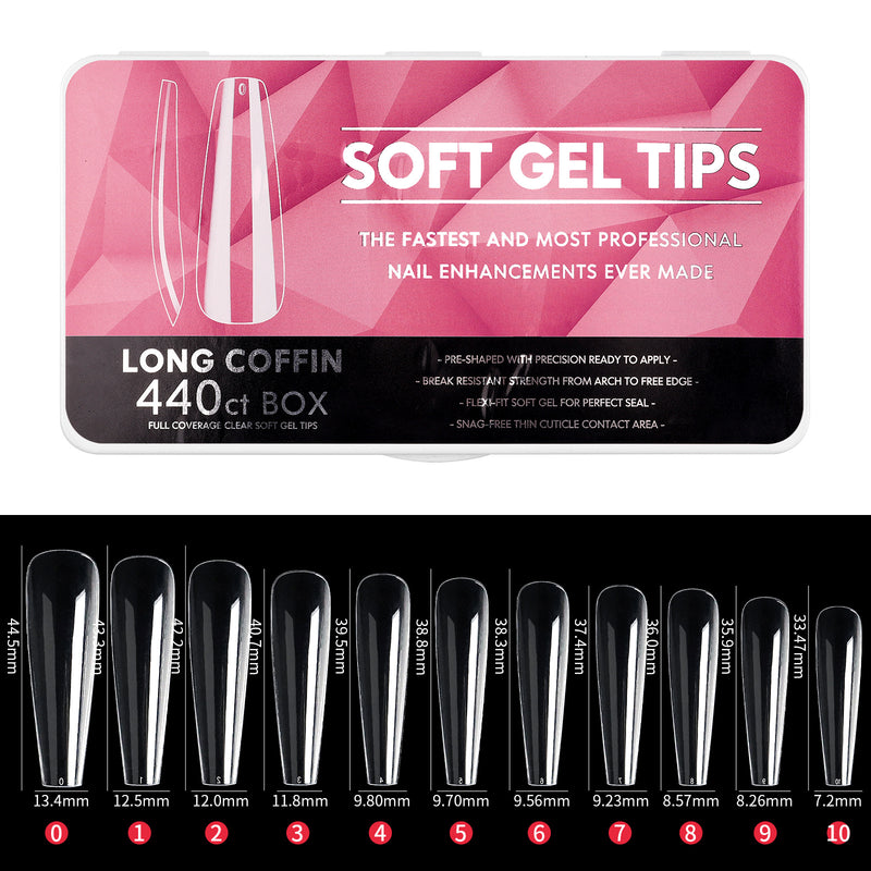 Soft Gel Nail Tips SGNT011