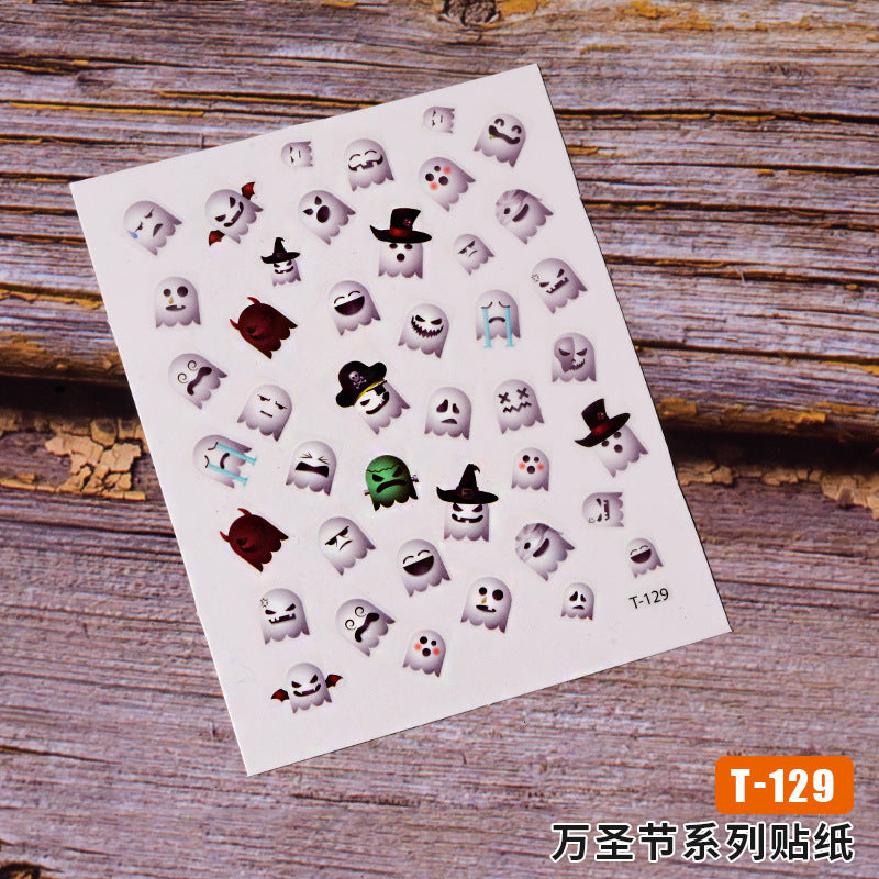 Halloween Nail Stickers YHLS010