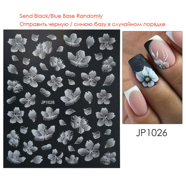 5D Nail Stickers  NSF014